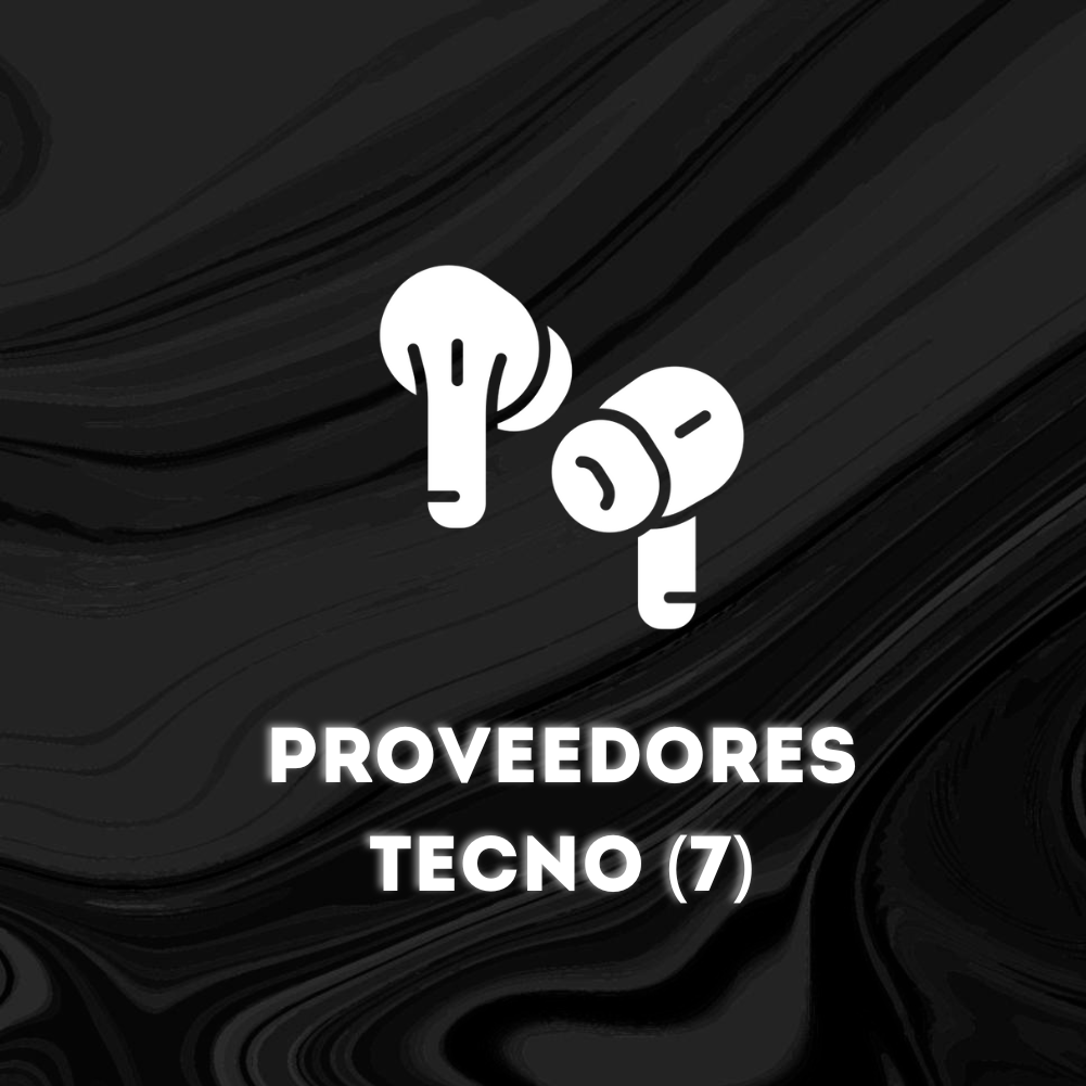 Proveedores tecnología