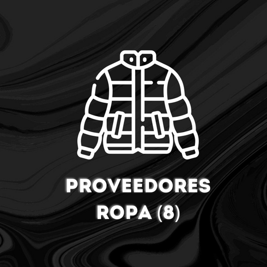 Proveedores ropa