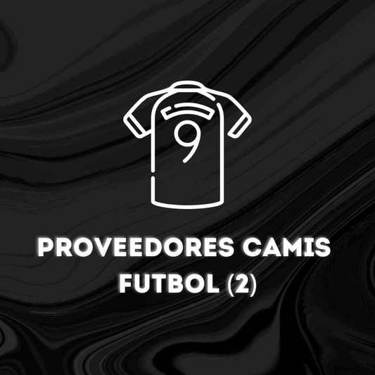 Proveedores camisetas de futbol